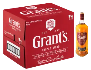 Picture of GRANTS TRIPLE WOOD WHISKY 750ML x 12