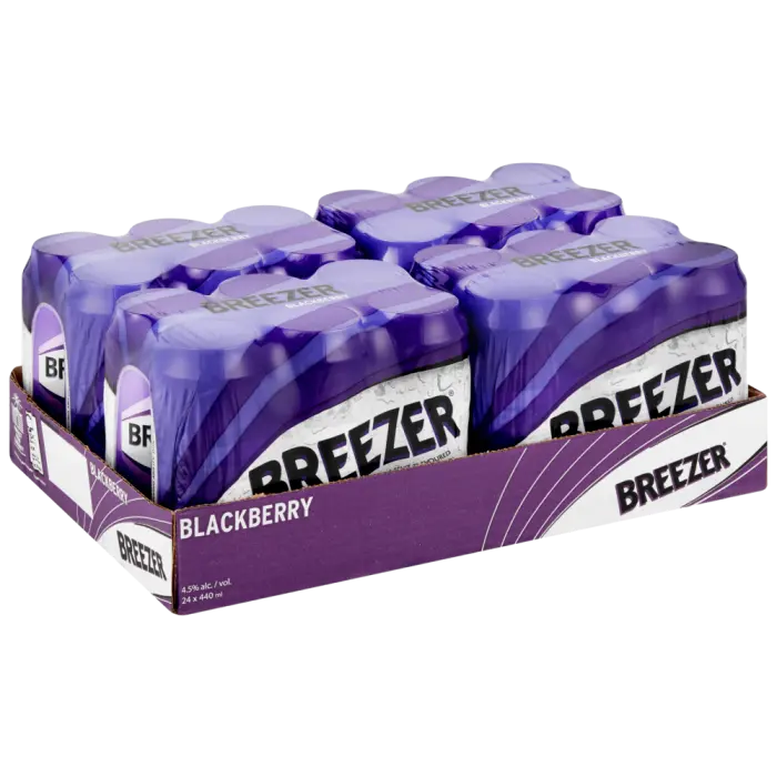 Picture of BACARDI BREEZER CAN B/BERRY 440ML x 24