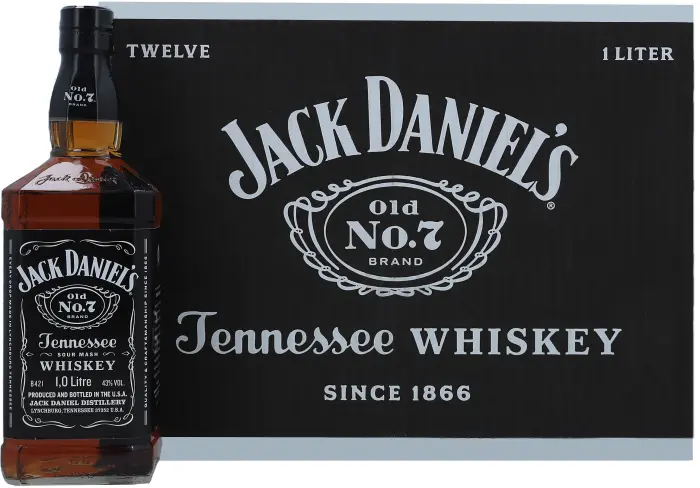 Picture of JACK DANIELS WHISKEY 1000ML x 12