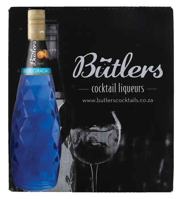 Picture of BUTLERS LIQUEUR  BLUE CURACAO 750ML x 6