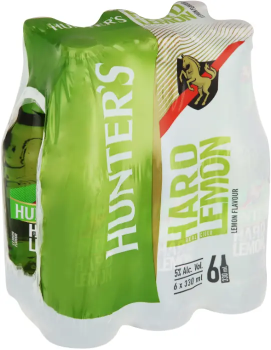 Picture of HUNTERS HARD LEMON 340ML x 6