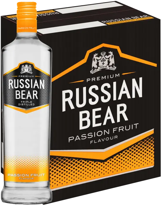 Picture of RUSSIAN BEAR FLAVOURS P/FRUIT 750ML x 6