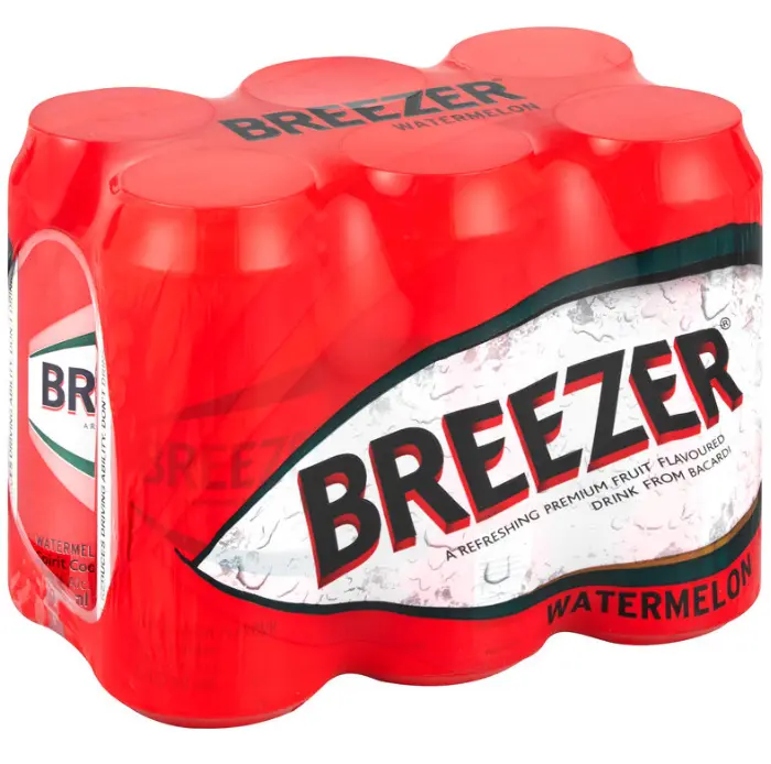 Picture of BACARDI BREEZER CAN W/MELON 440ML x 6