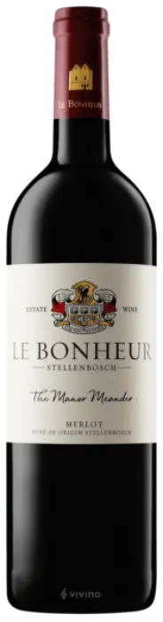 Picture of LE BONHEUR MANOR HOUSE MERLOT 750ML