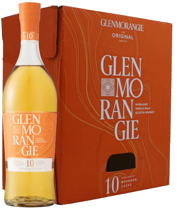 Picture of GLENMORANGIE ORIGINAL 10 YR 750ML x 6