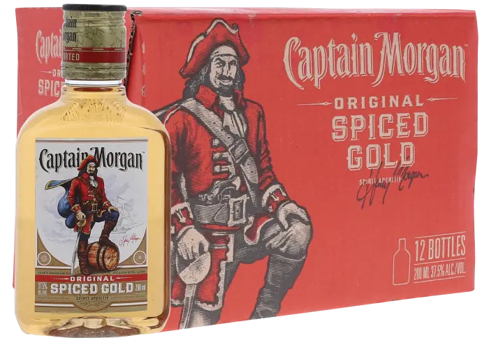 Picture of CAPT MORGAN SPICED GOLD 200ML x 12