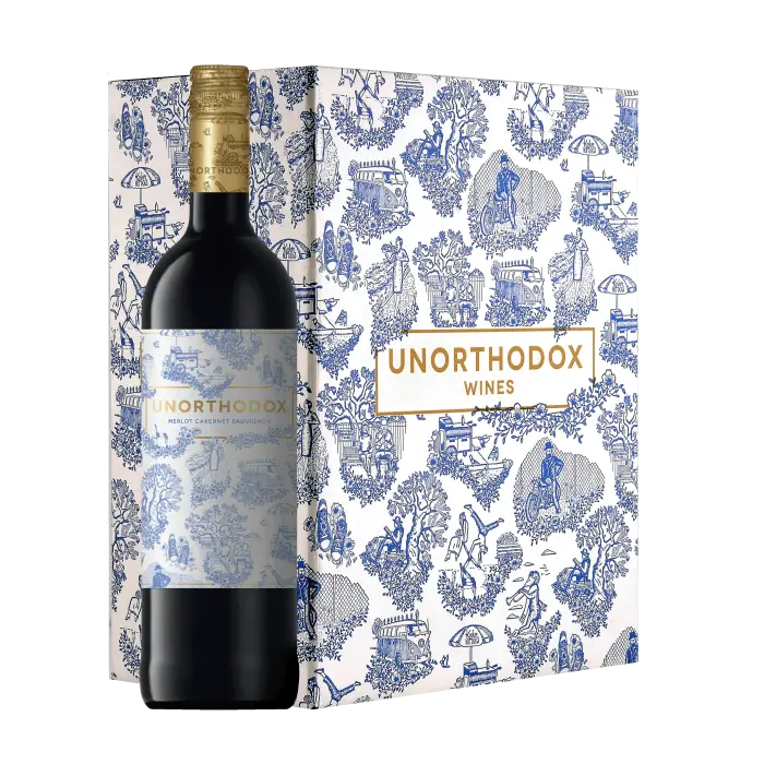 Picture of UNORTHODOX KOSHER MERLOT CABERNET SAUVIGNON 750ML x 6