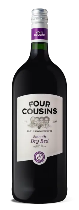 Picture of FOUR COUSINS DRY RED 1500ML x 6