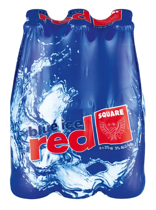 Picture of RED SQUARE NRB BLUE ICE 275ML x 6