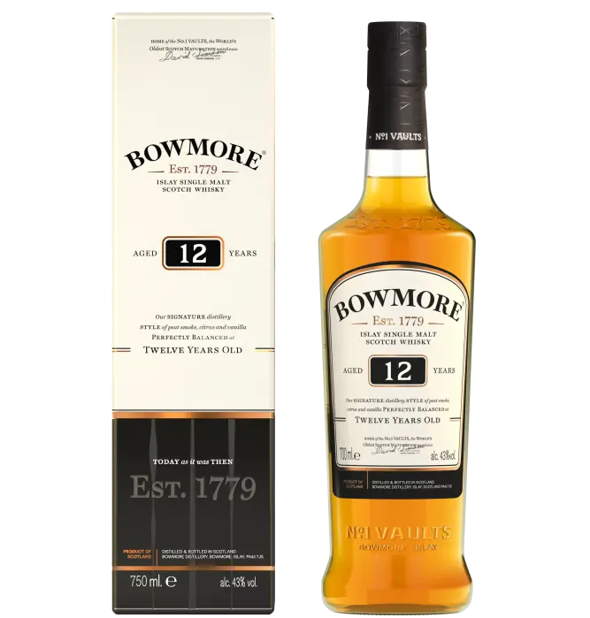 Picture of BOWMORE 12YR 750ML x 6