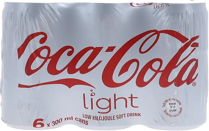 Picture of MIN CAN N/S COKE LIGHT 300ML x 6