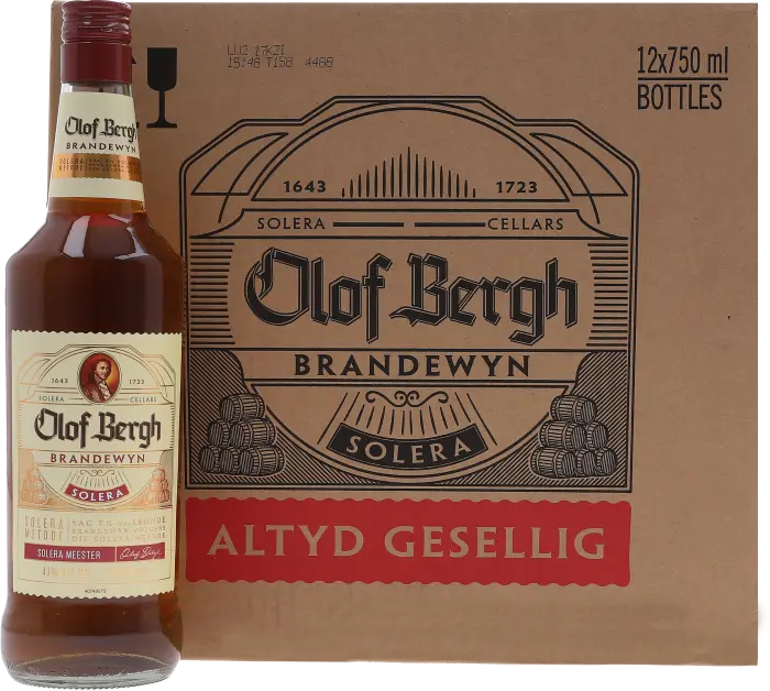 Picture of OLOF BERGH BRANDY 750ML x 12