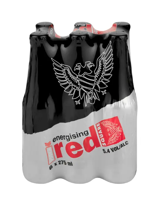 Picture of RED SQUARE ENERGISER NRB VODKA 275ML x 6