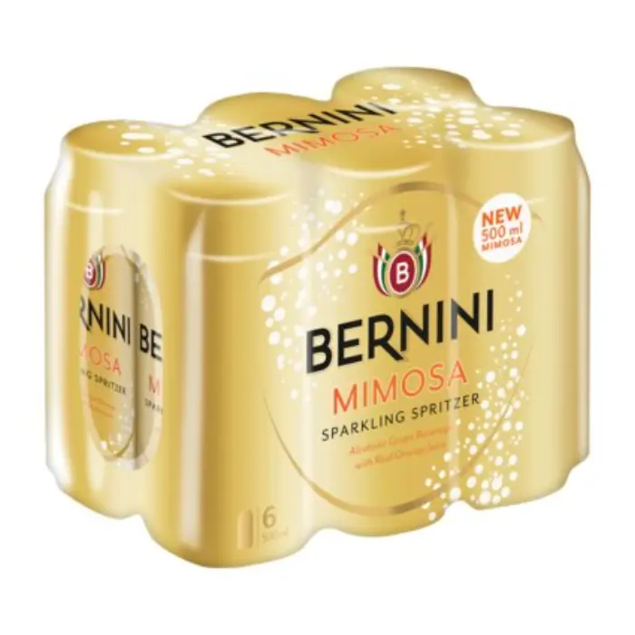 Picture of BERNINI FLAVOUR CAN MIMOSA 500ML x 6