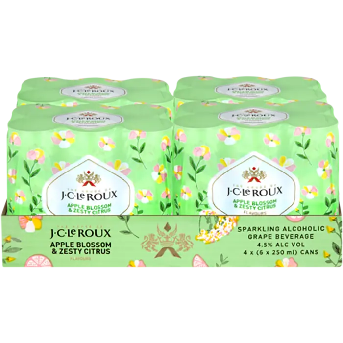 Picture of JC LE ROUX APPLE BLOSSOM & ZESTY CITRUS 250ML x 24