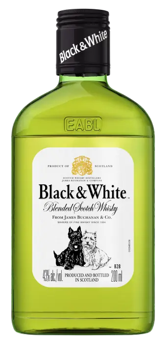 Picture of BLACK AND WHITE WHISKY 200ML