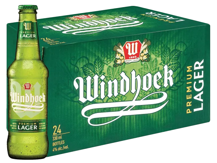 Picture of WINDHOEK LAGER NRB 330ML x 24