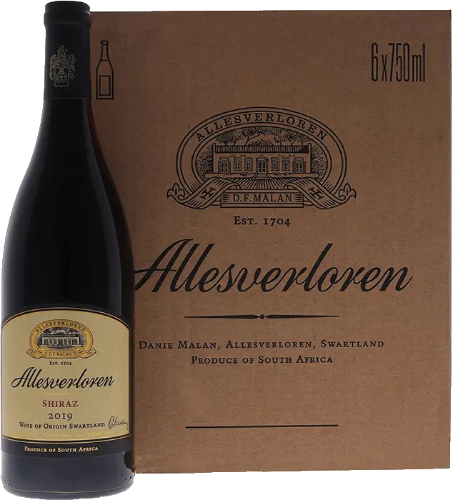 Picture of ALLESVERLOREN SHIRAZ 750ML x 6