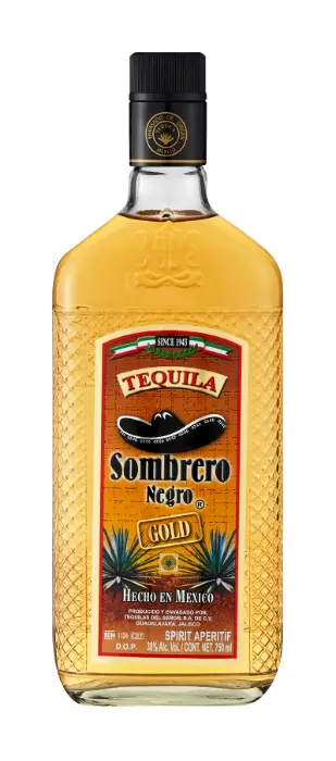 Picture of SOMBRERO NEGRO GOLD TEQUILA 750ML