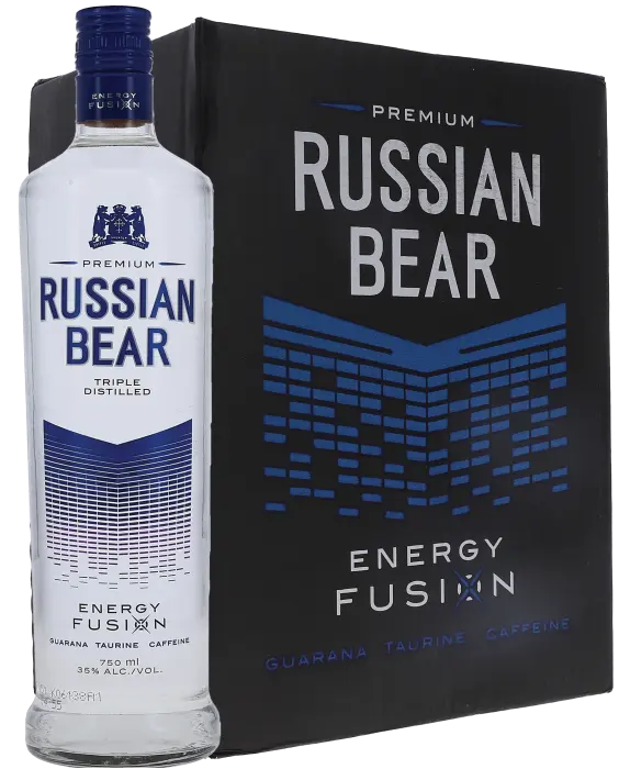 Picture of RUSSIAN BEAR ENERGY FUSION 750ML x 6