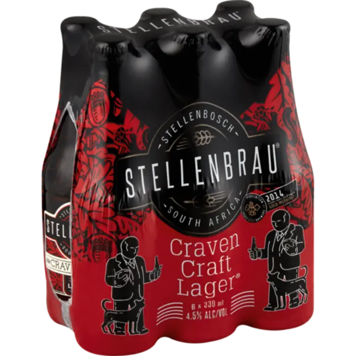 Picture of STELLENBRAU CRAVEN LAGER NRB 330ML x 6