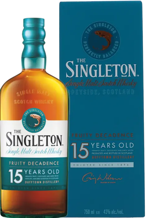 Picture of THE SINGLETON 15 YO SINGLE MALT SCOTCH WHISKY 750ML