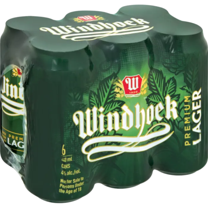 Picture of WINDHOEK LAGER CAN 440ML x 6