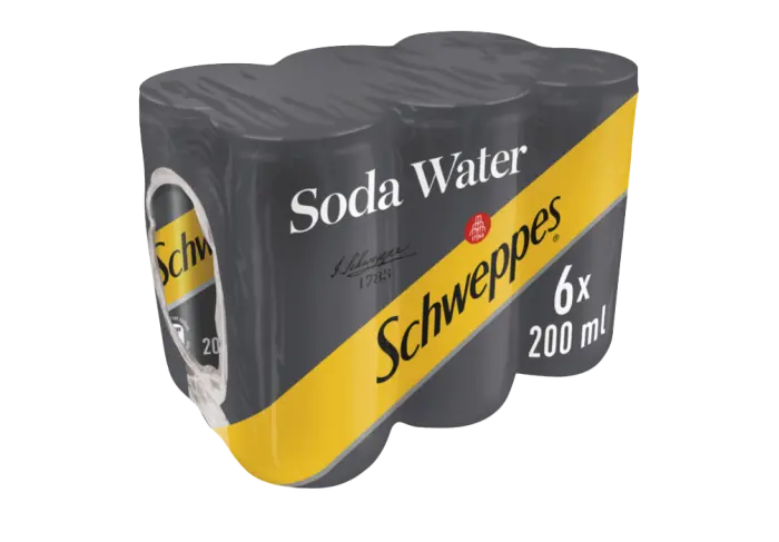 Picture of MIN CAN SCH SODA WATER 200ML x 6