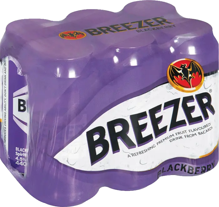 Picture of BACARDI BREEZER CAN B/BERRY 440ML x 6