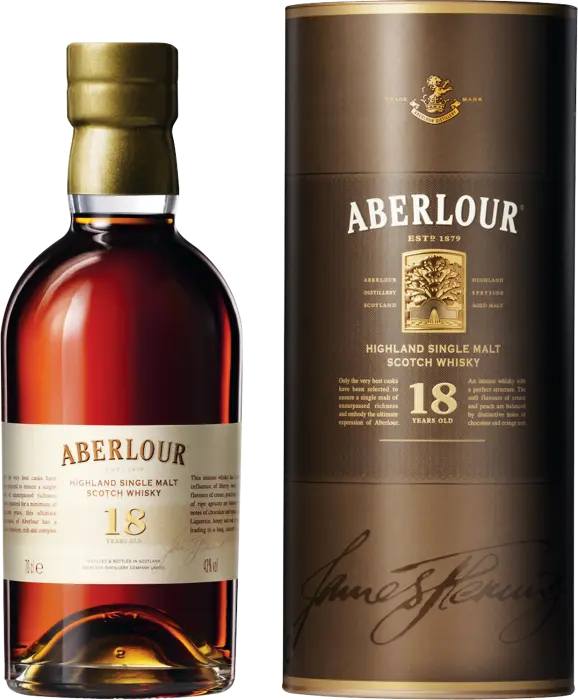 Picture of ABERLOUR 18YR MALT TIN 750ML x 6