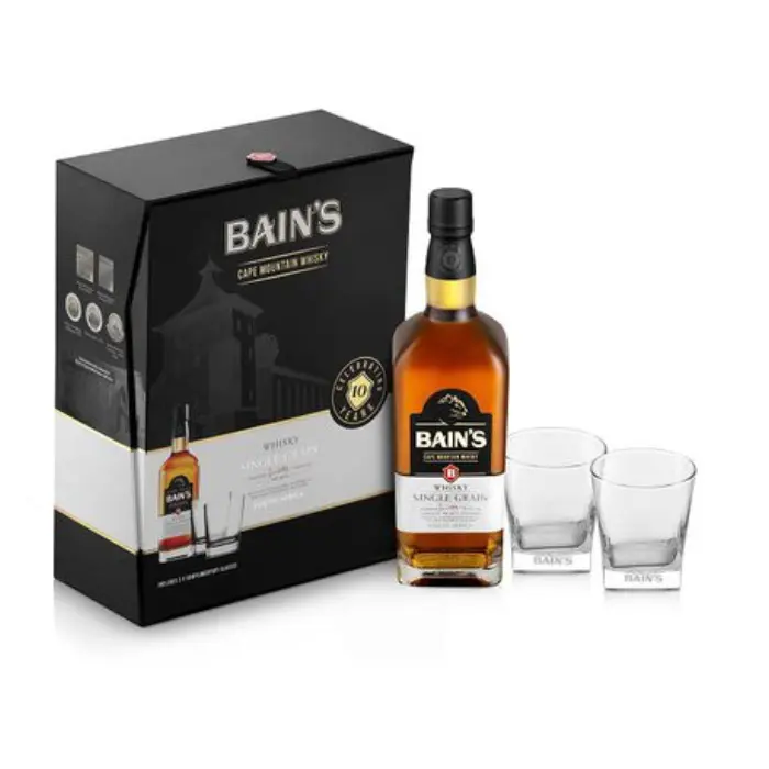 Picture of BAINS WHISKY+2 GLASSES 750ML x 6