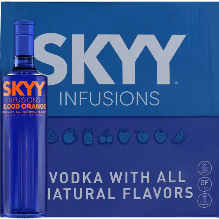 Picture of SKYY VODKA RANGE BLOOD ORANGE 750ML x 12