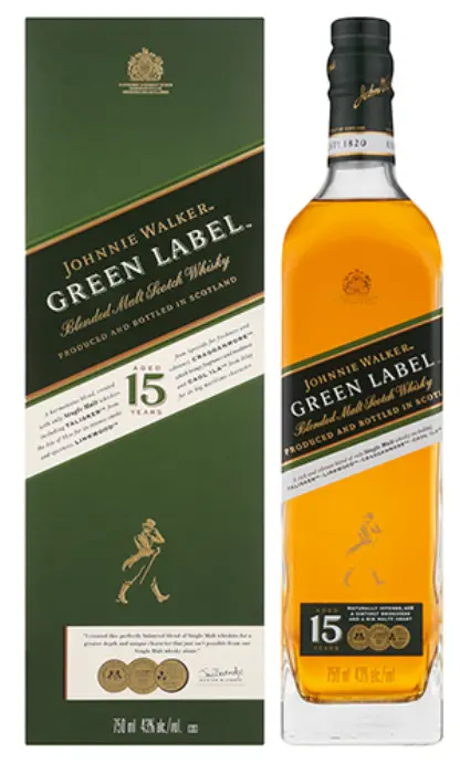 Picture of JOHNNIE WALKER GREEN LABEL 750ML