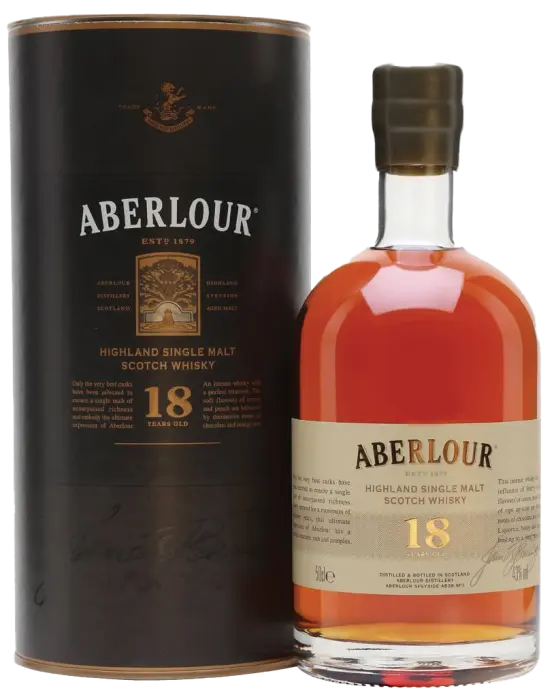 Picture of ABERLOUR 18YR MALT TIN 750ML