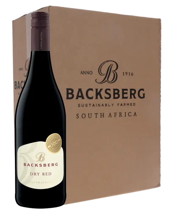 Picture of BACKSBERG DRY RED 750ML x 6