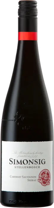 Picture of SIMONSIG CABERNET SAUVIGNON SHIRAZ 750ML