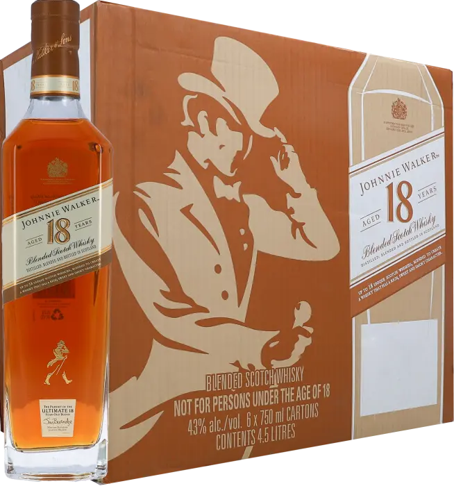 Picture of JOHNNIE WALKER 18 YR 750ML x 6