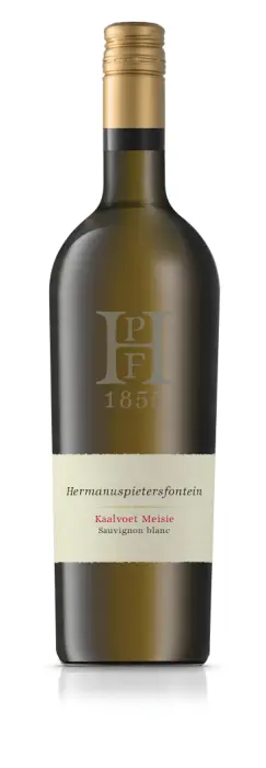 Picture of HERMANUSPIETERSFONTEIN KAALVOET MEISIE SAUV BLANC 750ML