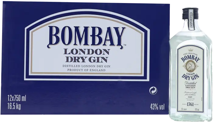 Picture of BOMBAY DRY GIN 750ML x 12