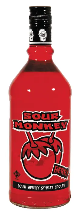 Picture of SOUR MONKEY SOUR APPLE 750ML