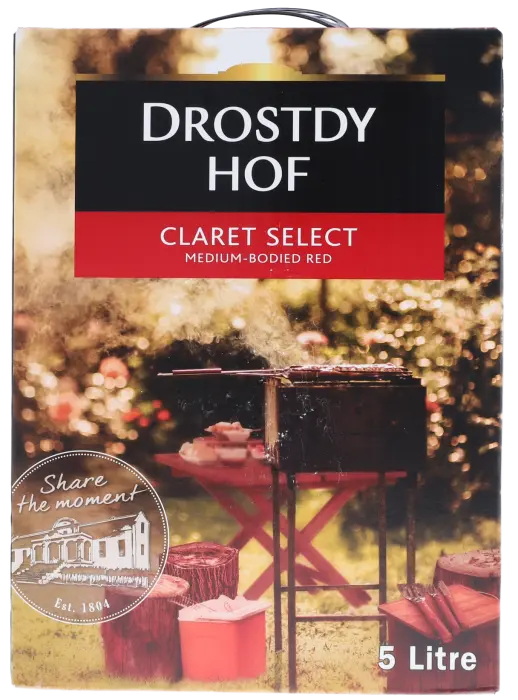 Picture of DROSTDY HOF CLARET SELECT 5000ML x 4