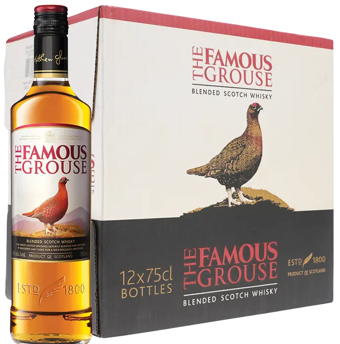 Picture of FAMOUS GROUSE WHISKY 750ML x 12