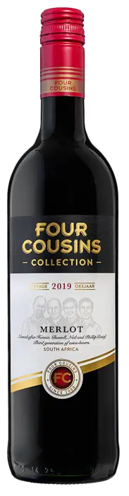 Picture of FOUR COUSINS COLLECTION MERLOT 750ML x 6