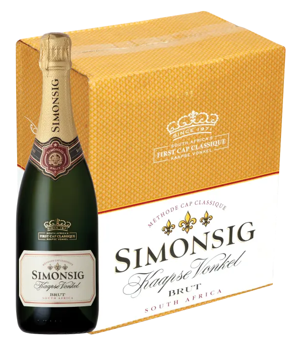 Picture of SIMONSIG KAAPSE VONKEL BRUT 750ML x 6