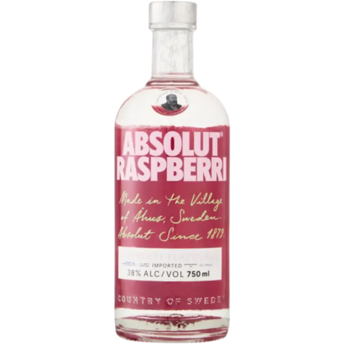 Picture of ABSOLUT VODKA RASPBERRI 750ML