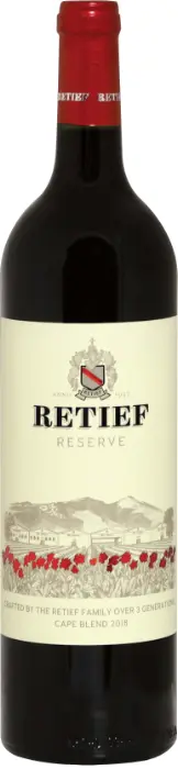 Picture of RETIEF RESERVE CAPE RED BLEND 750ML