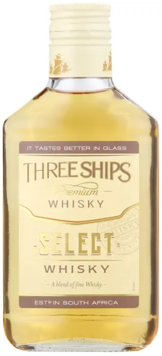 Picture of THREE SHIPS WHISKY 200ML x 12