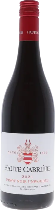 Picture of HAUTE CABRIERE UNWOODED PINOT NOIR 750ML