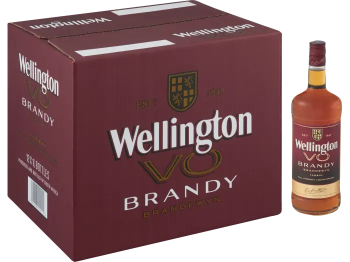 Picture of WELLINGTON VO BRANDY 1000ML x 12