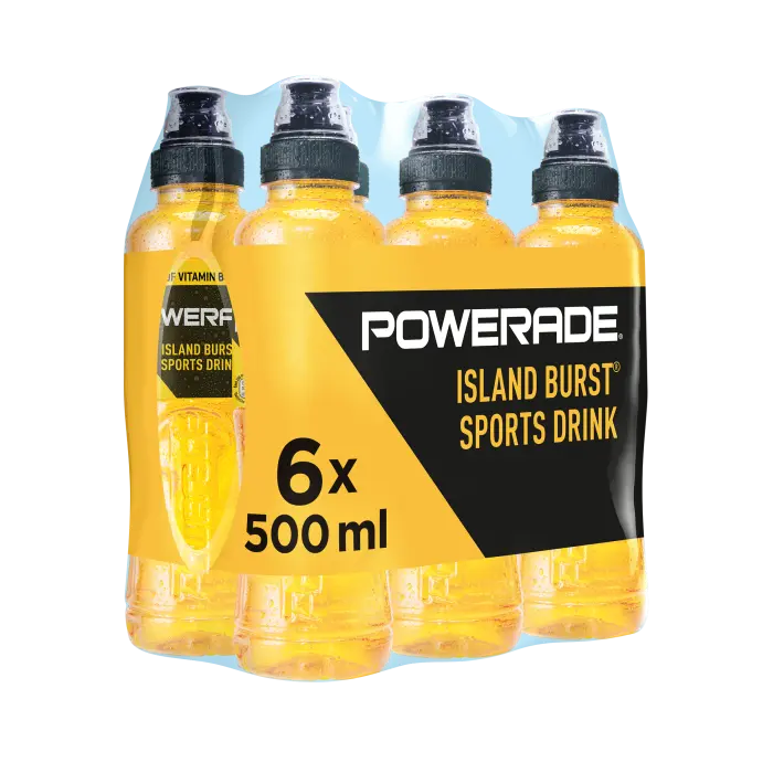 Picture of POWERADE SPORTS DRINK ISLAND BURST 500ML x 6